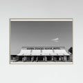 Grey Wood Horse Motel Poster