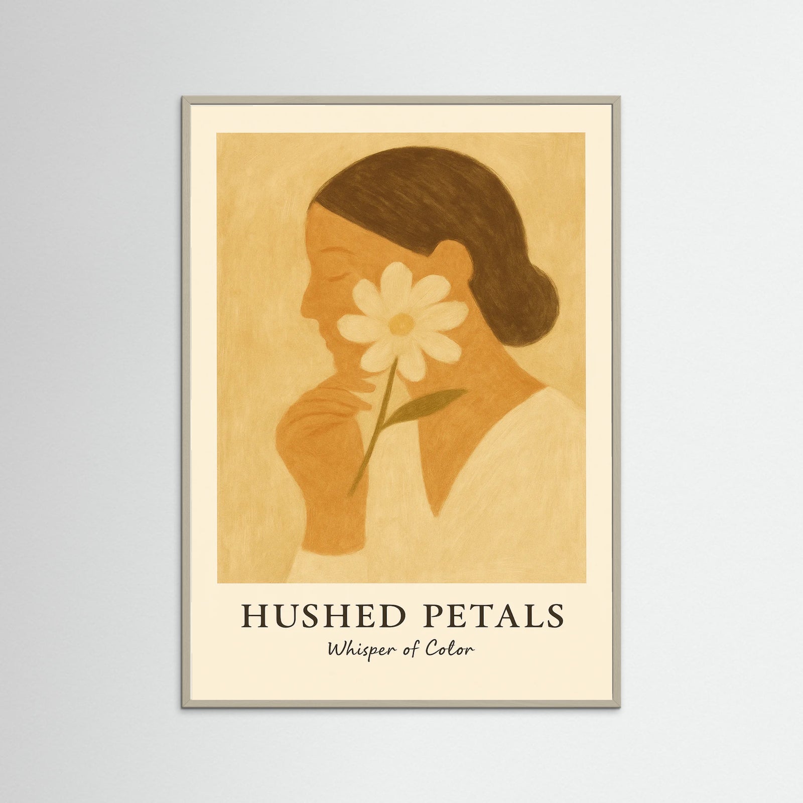 Grey Wood Hushed petals