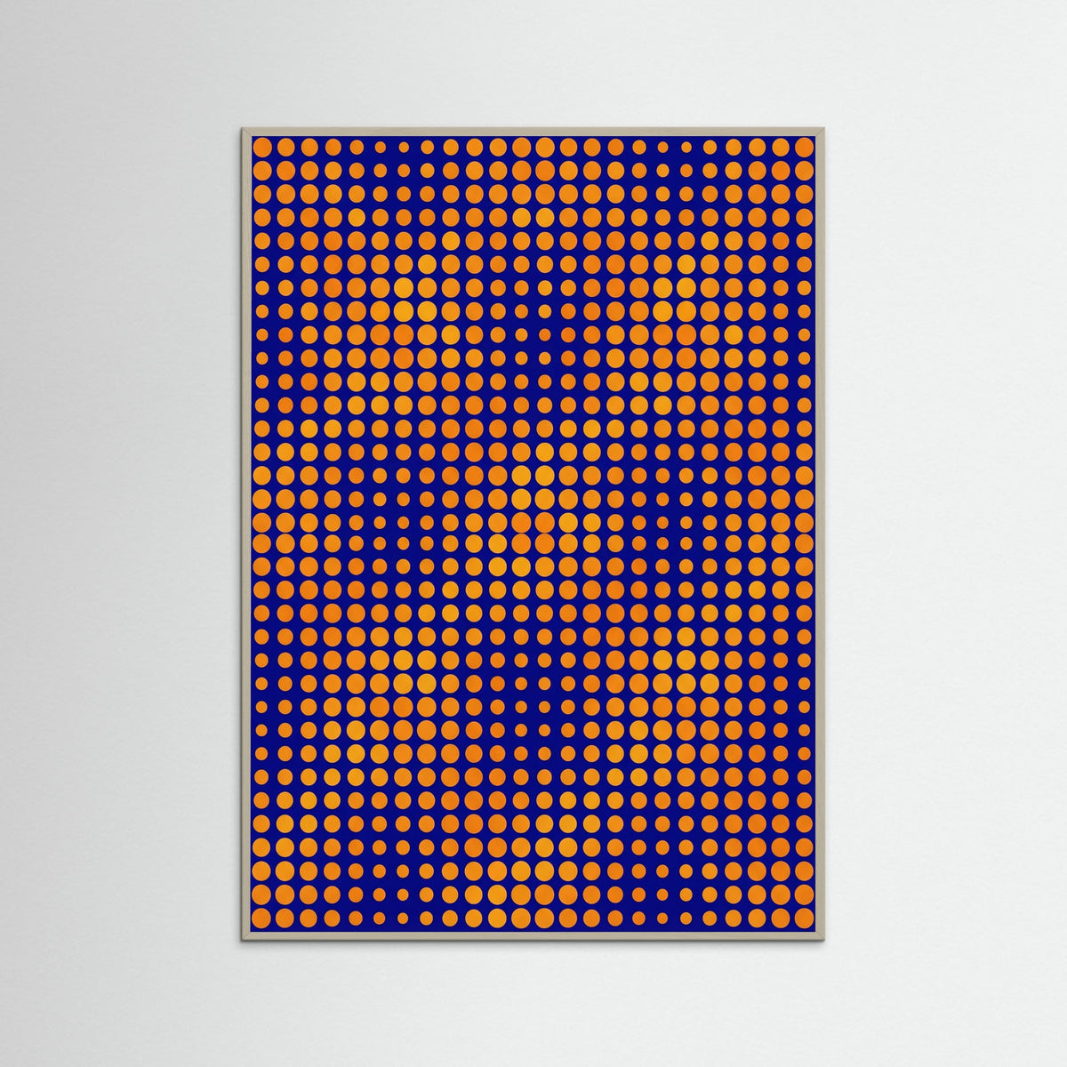 Grey Wood Infinite Dots