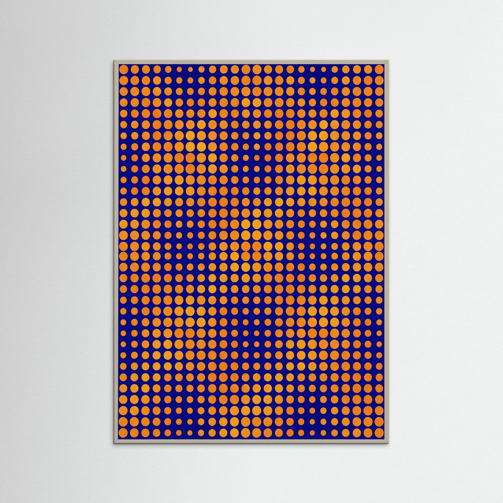 Grey Wood Infinite Dots