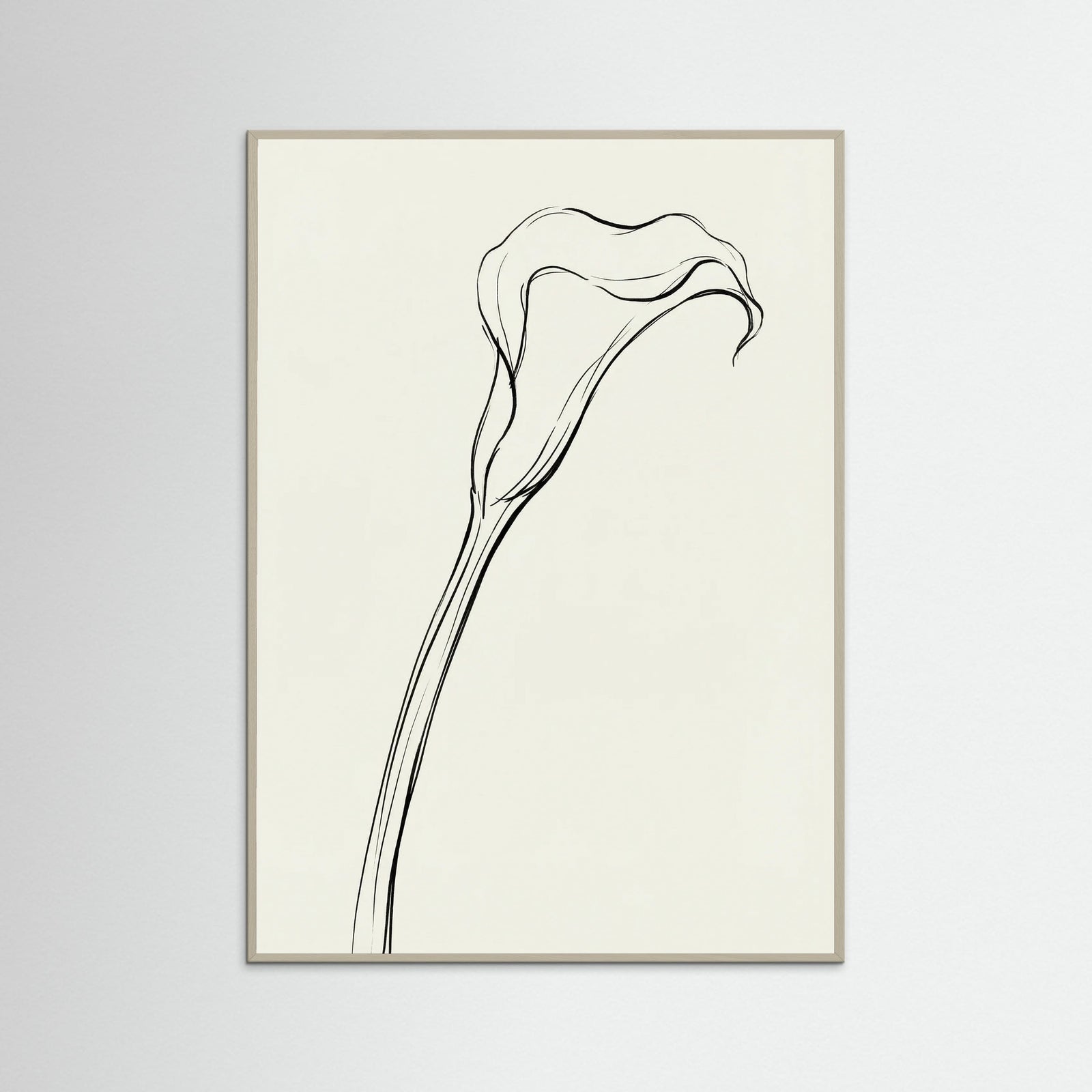 Grey Wood Ink Bouquet