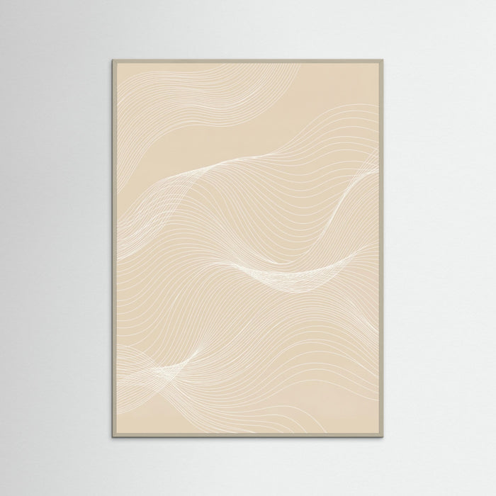 Grey Wood Intertwined Flow