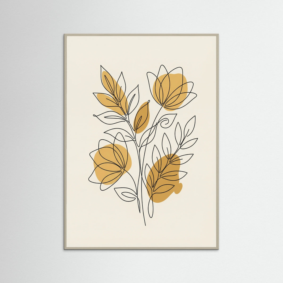 Grey Wood Intertwined Gaze