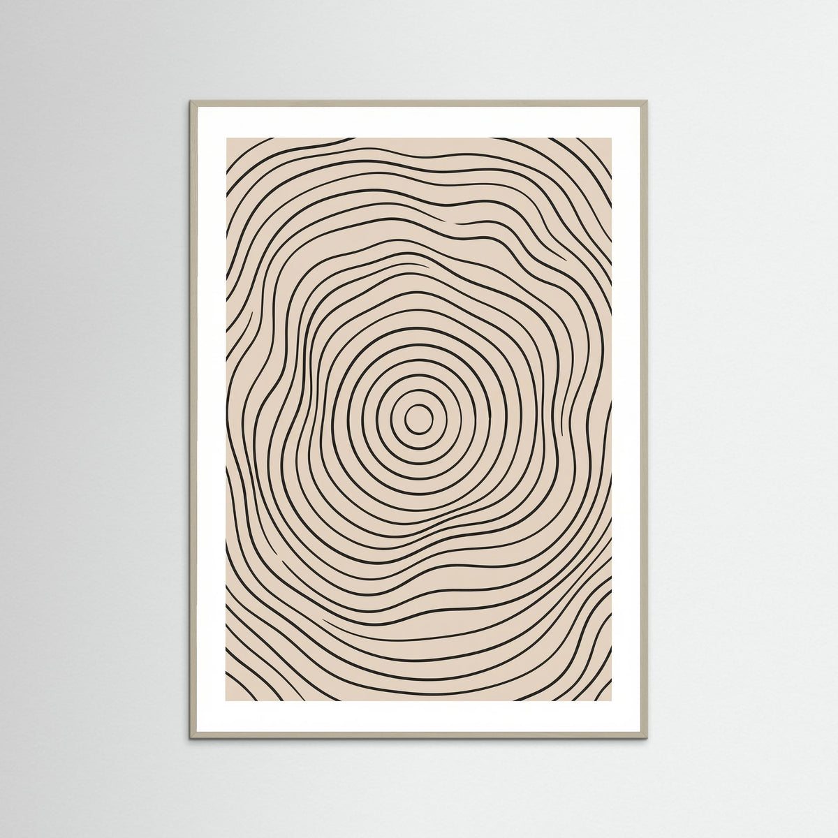 Grey Wood Interwoven Serenity