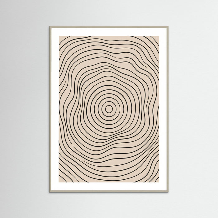Grey Wood Interwoven Serenity