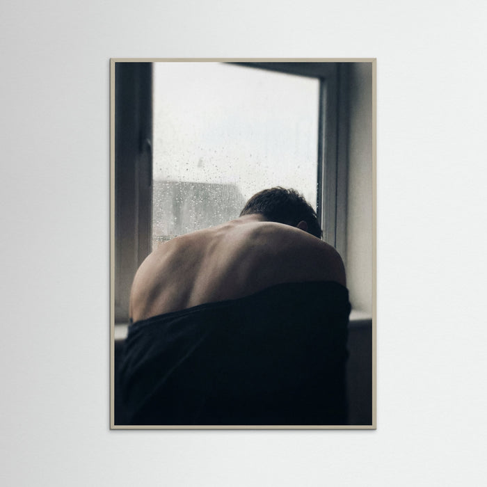 Grey Wood Introspective Solace