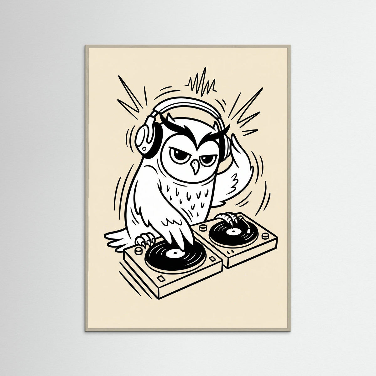 Grey Wood Jazz Cat Beat