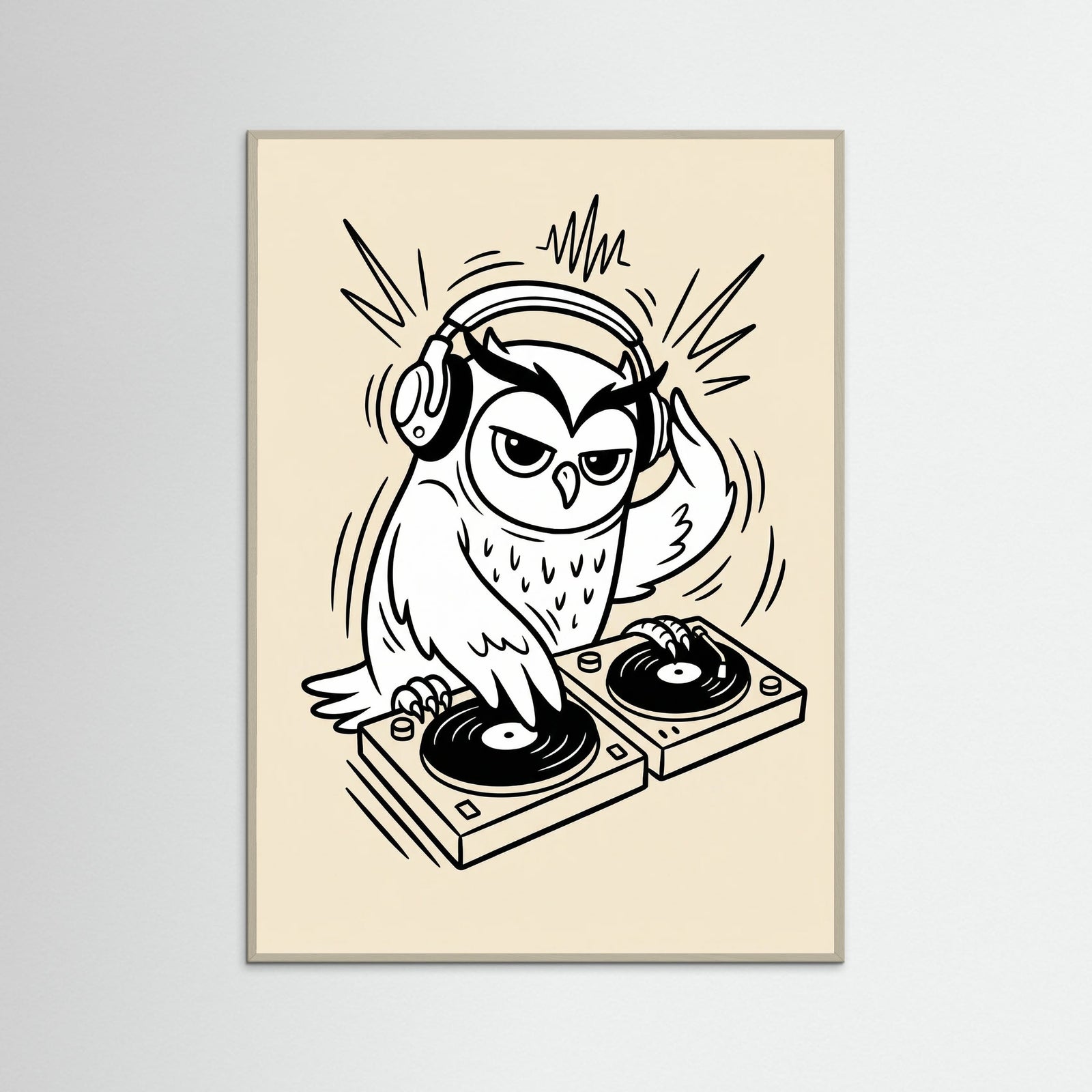 Grey Wood Jazz Cat Beat