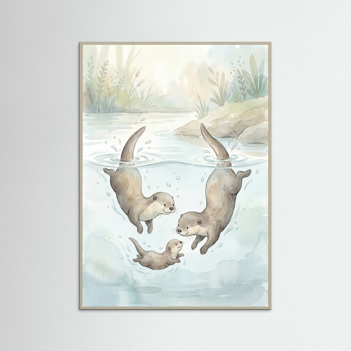 Grey Wood Joyful Elephant Play
