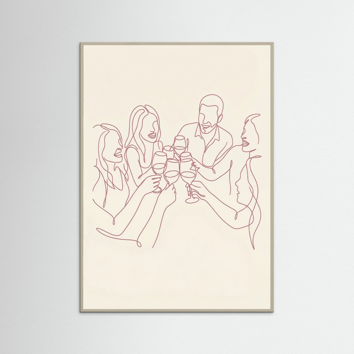 Grey Wood Joyful Wine Connect