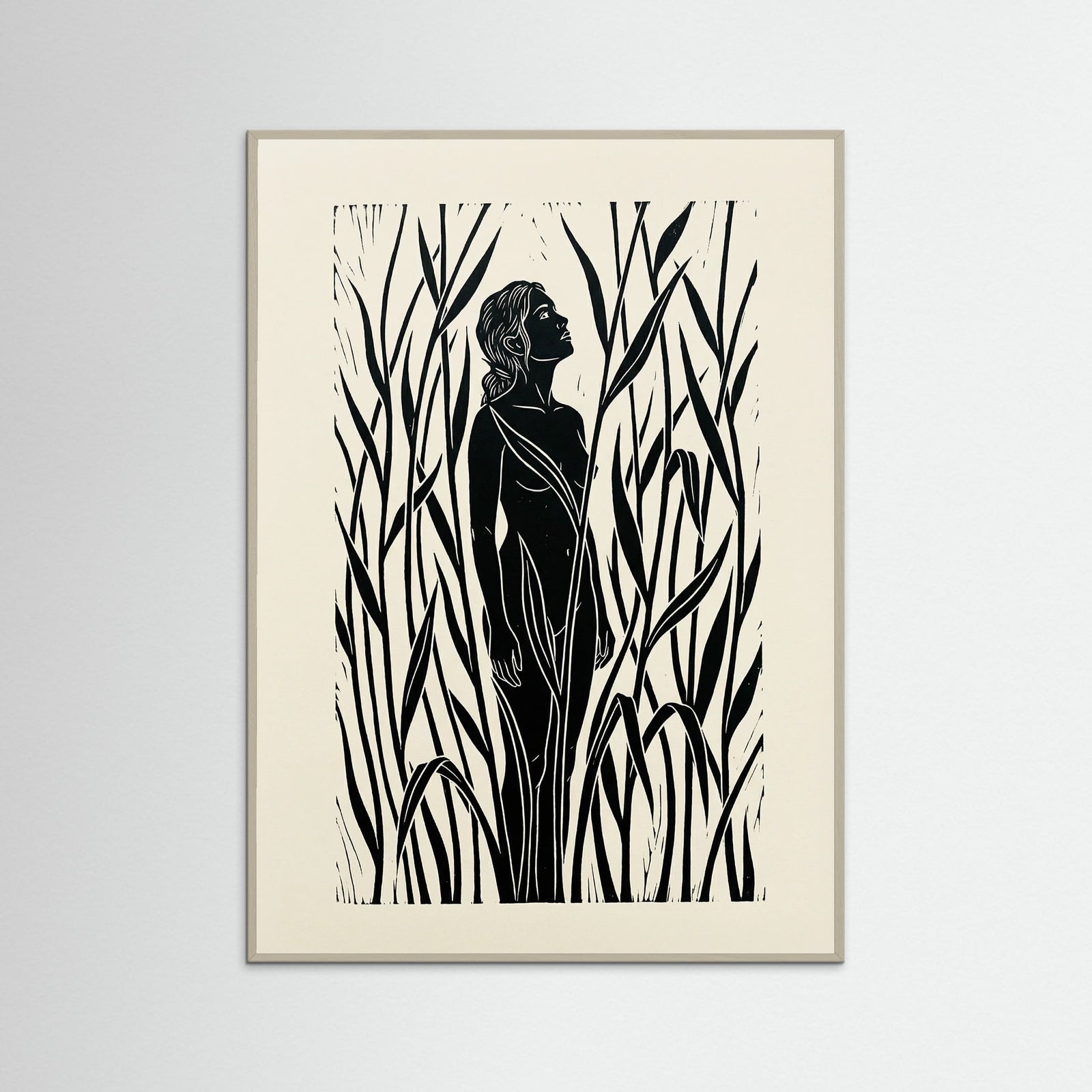 Grey Wood Jungle Embrace