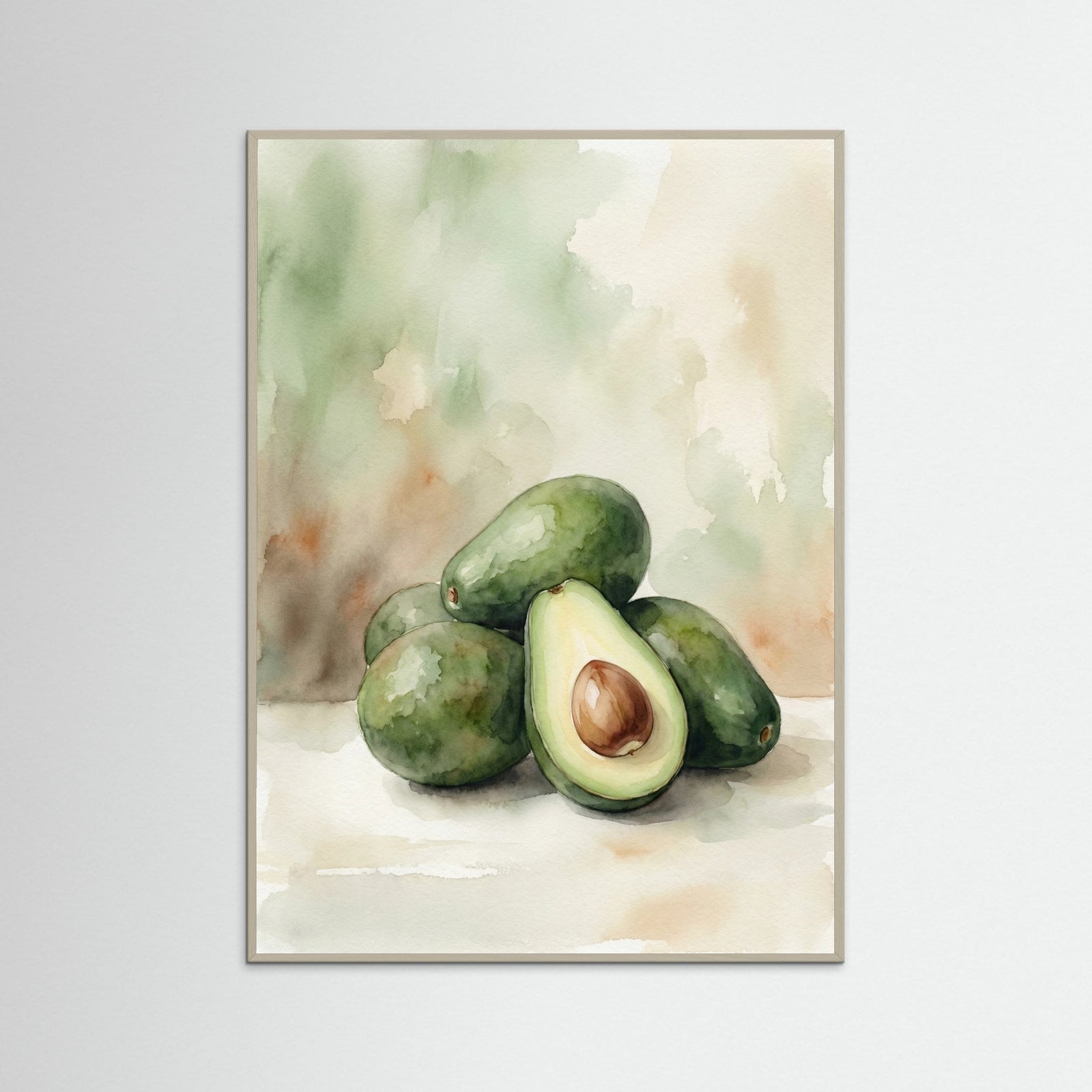 Grey Wood Kiwi Still Life