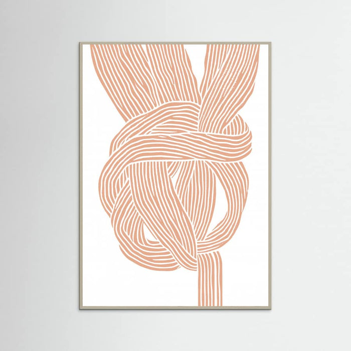 Knots No 2 Poster – poster and art print