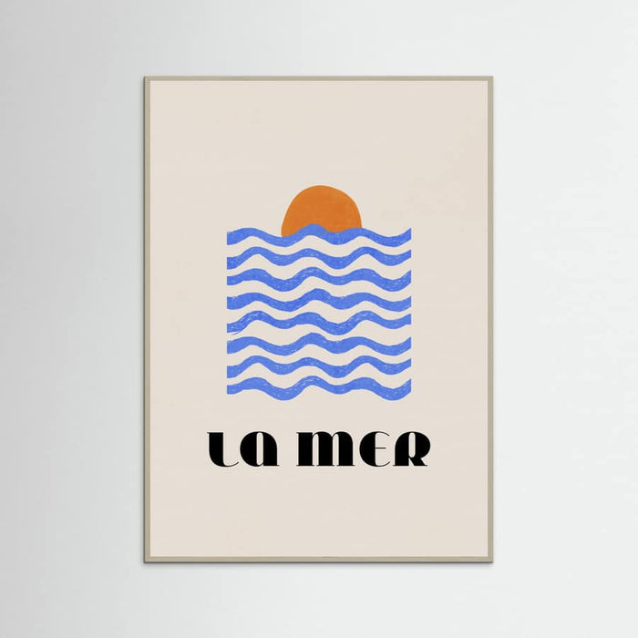 Affiche La Mer Abstract Ocean Poster No. 03 – affiche et impression d’art