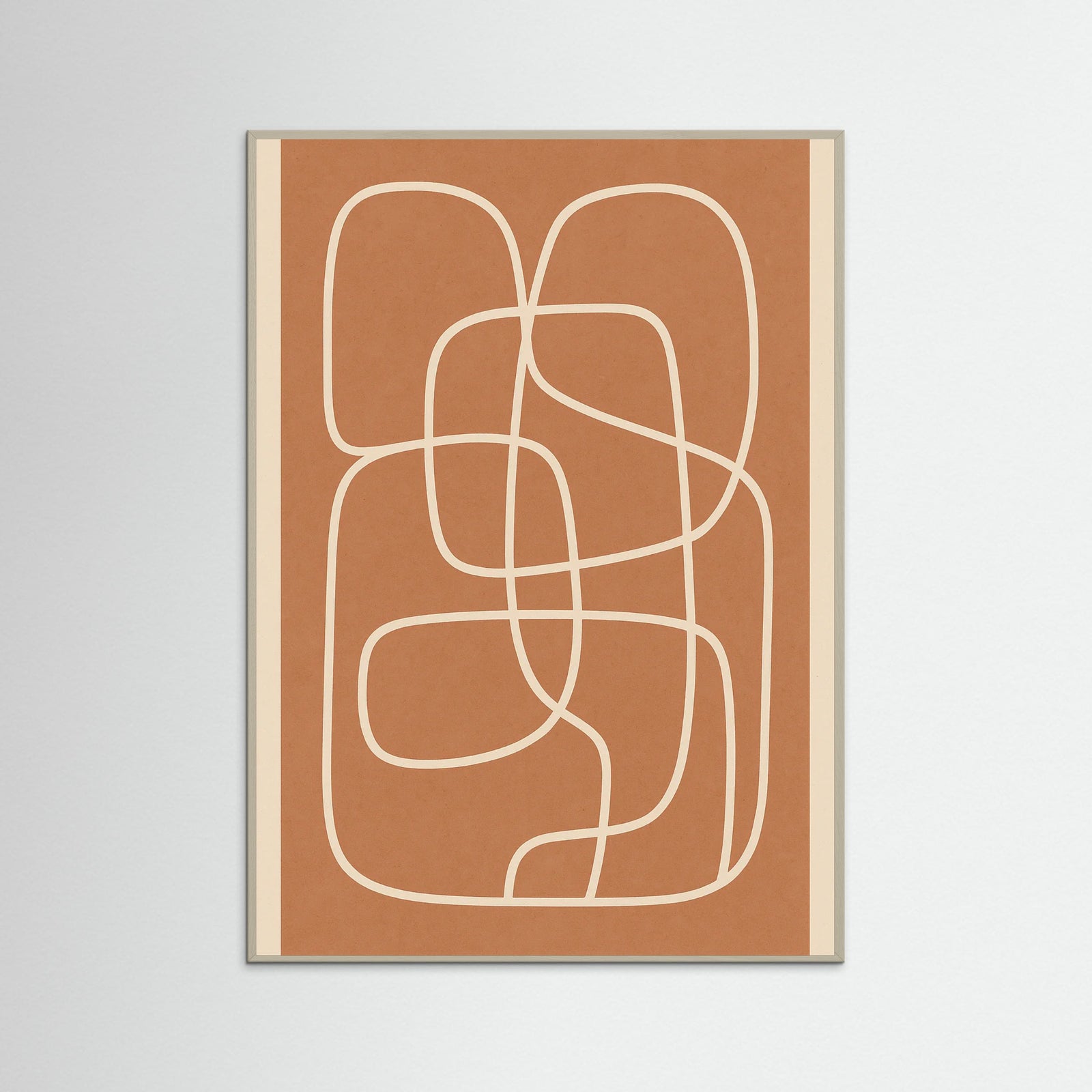 Grey Wood Linear Flow