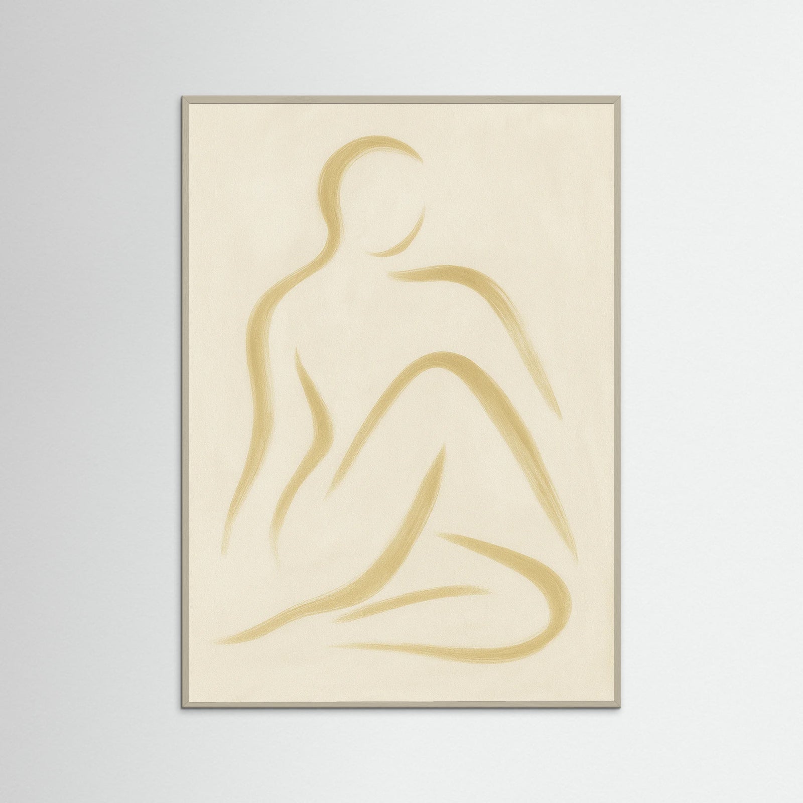 Grey Wood Lines of peace