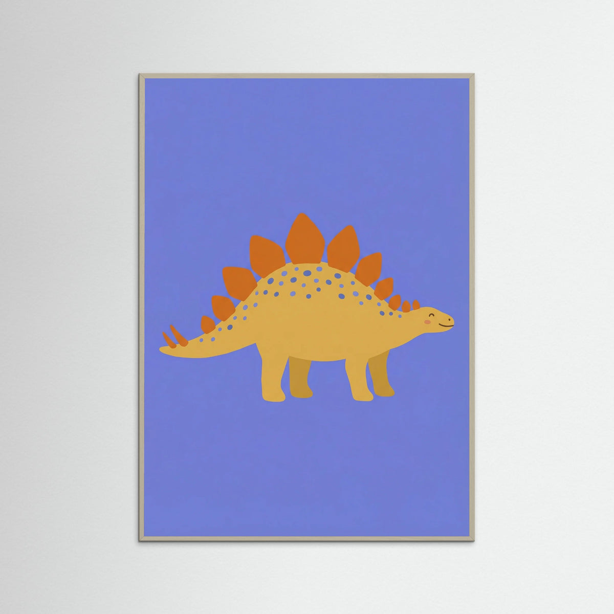 Grey Wood Long Neck Dino