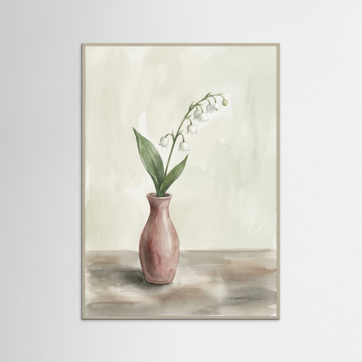 Grey Wood Lucky Clover Still Life