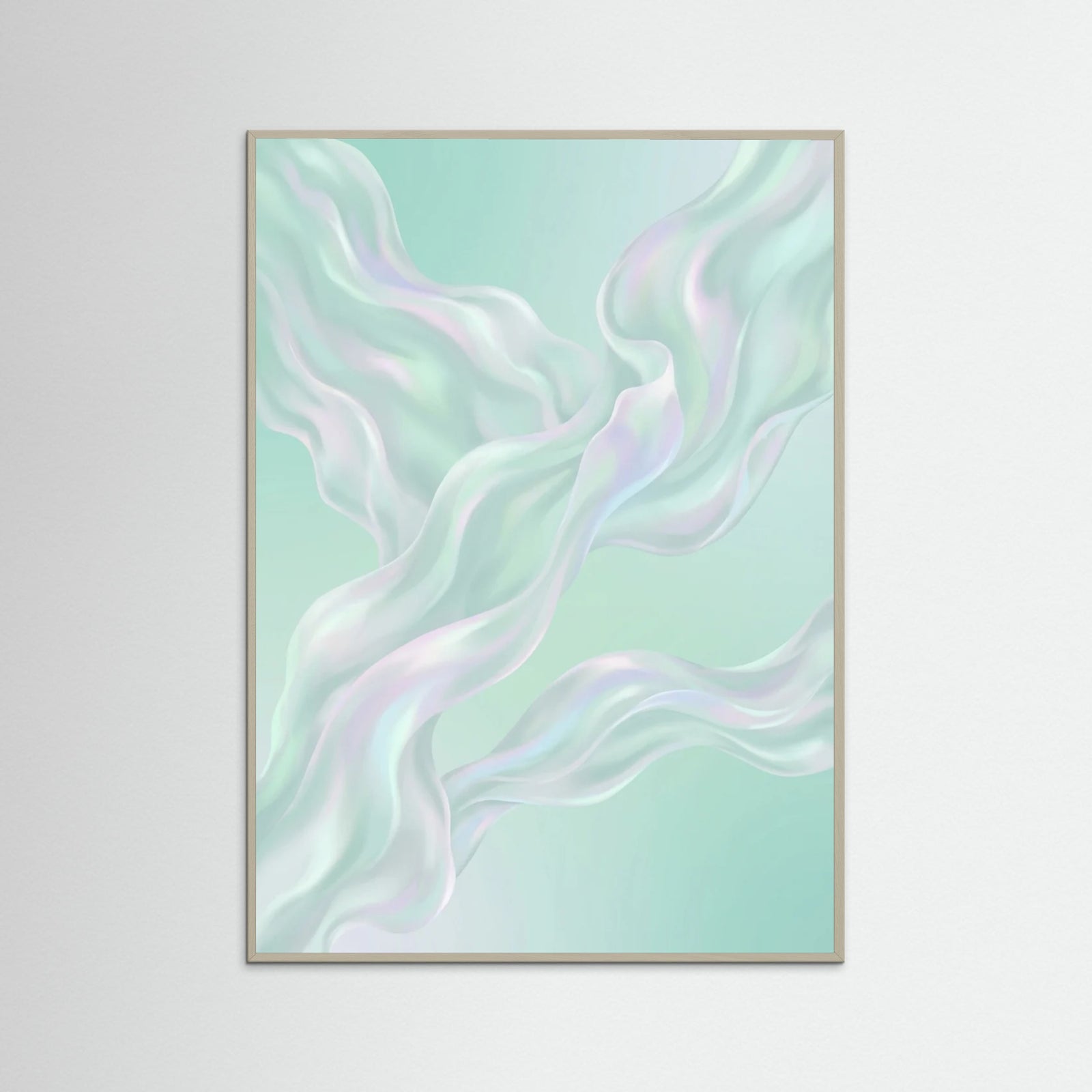 Grey Wood Luminous Drift