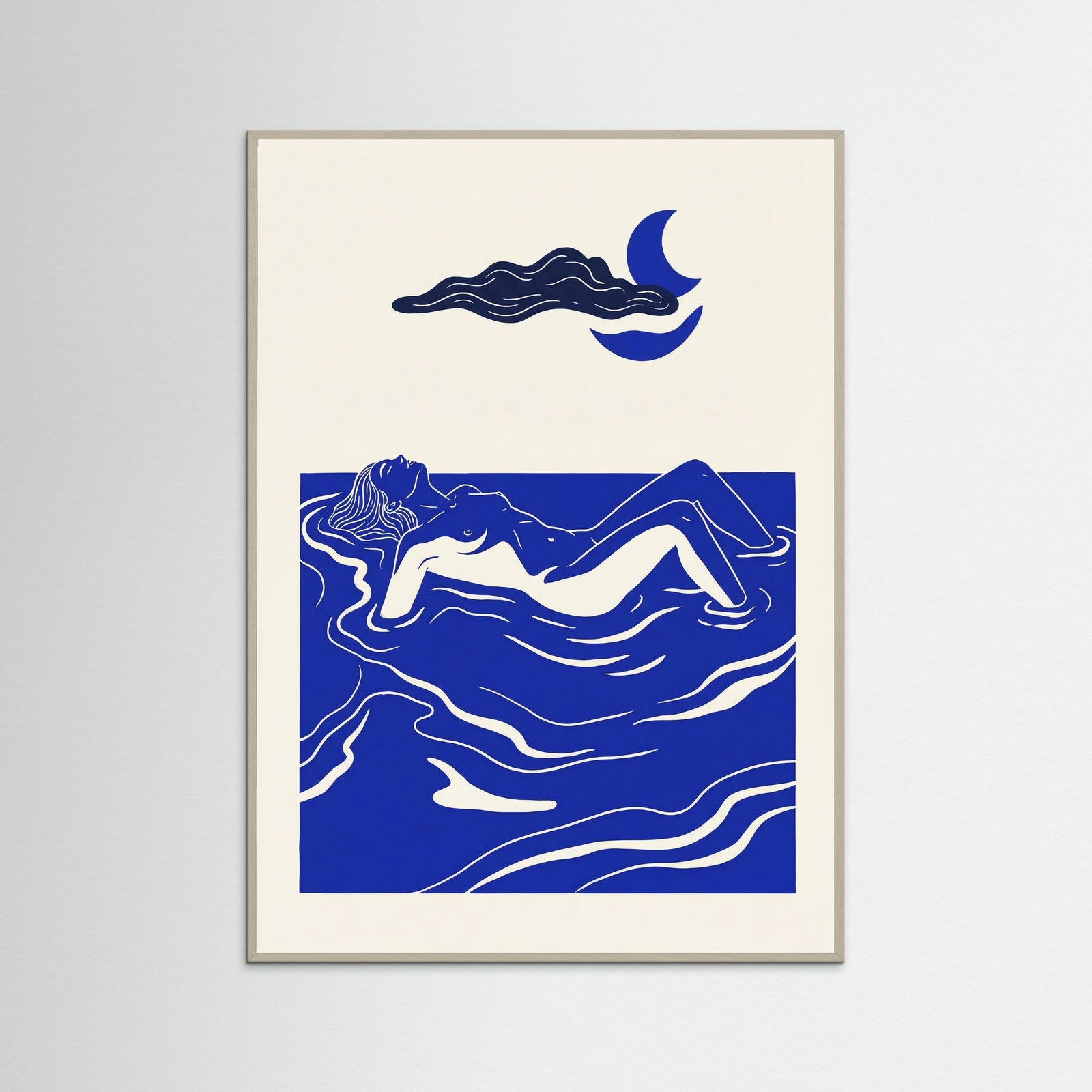 Grey Wood Lunar Embrace Blue