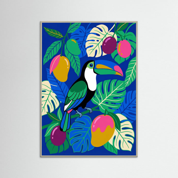 Grey Wood Lush Floral
