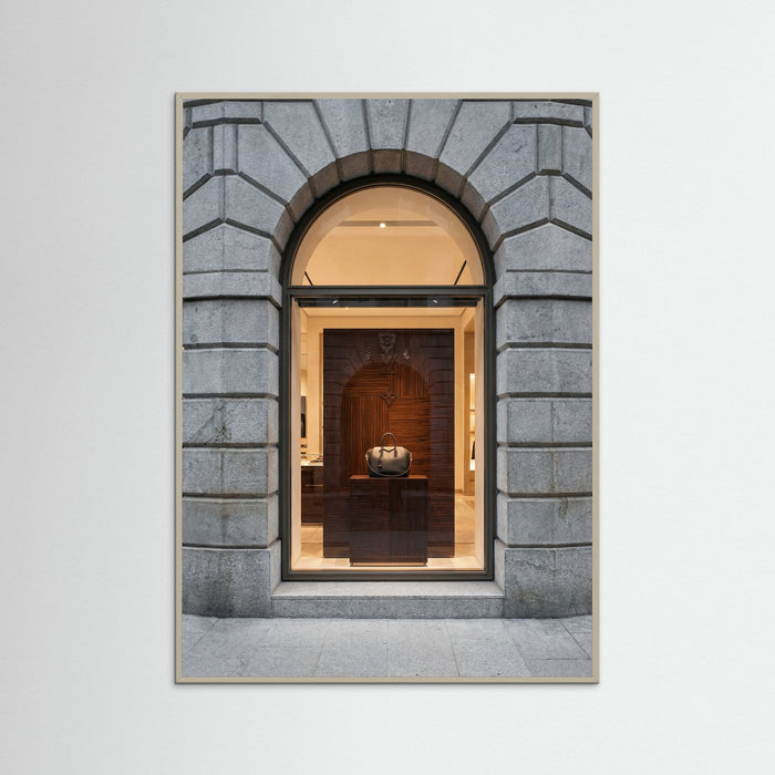 Grey Wood Luxury Entrance
