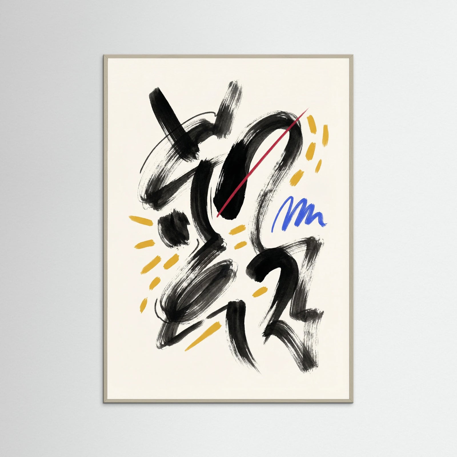 Grey Wood Lyrical Contours