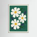 Grey Wood Market Daisy Charm