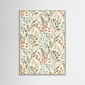 Grey Wood Meadow Bloom Motif