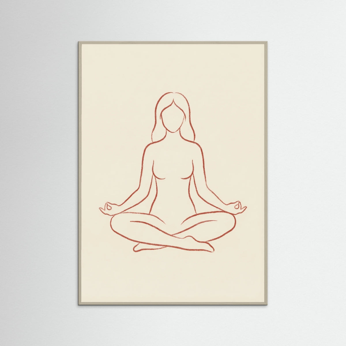 Grey Wood Meditative Bend