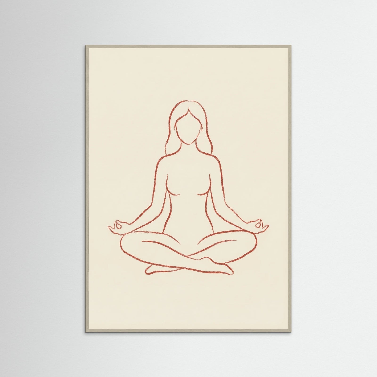 Grey Wood Meditative Bend
