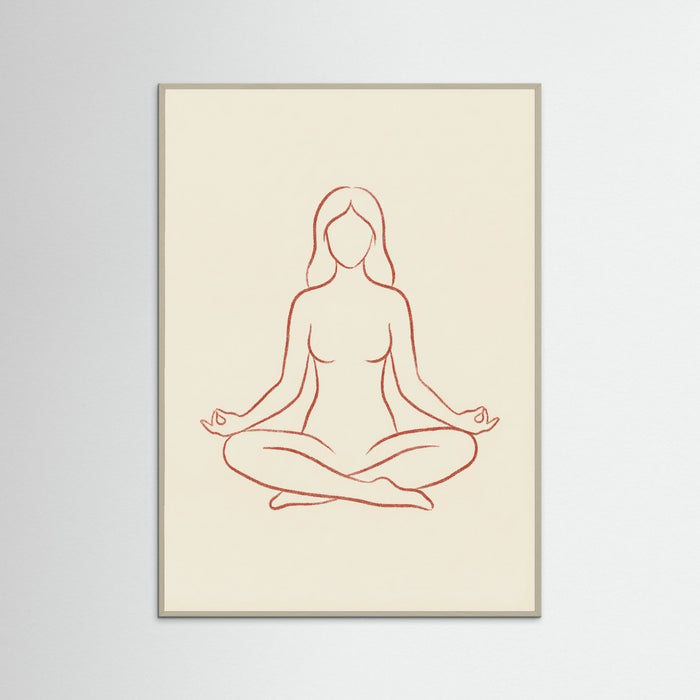 Grey Wood Meditative Bend