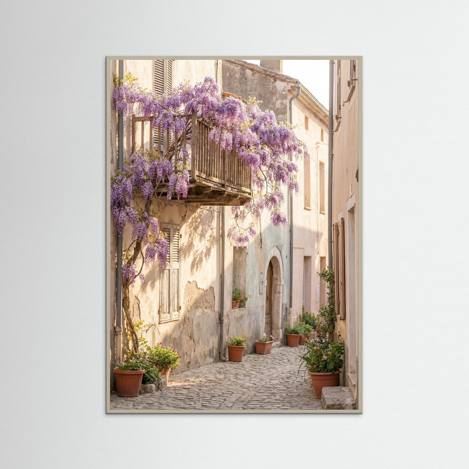 Grey Wood Mediterranean Bloom