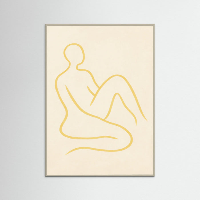 Grey Wood Mellow figure
