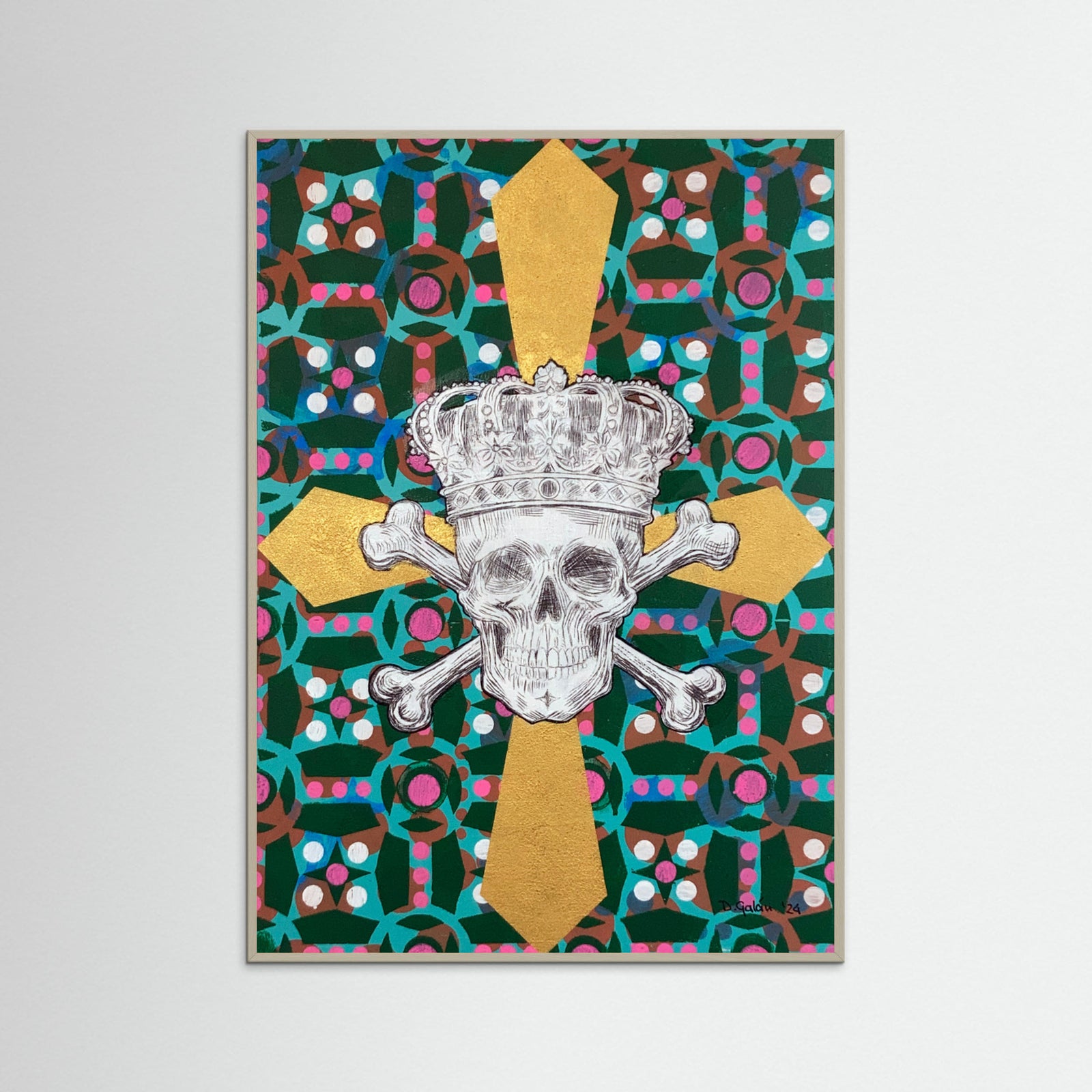 Grey Wood Memento Mori 8.0 Poster