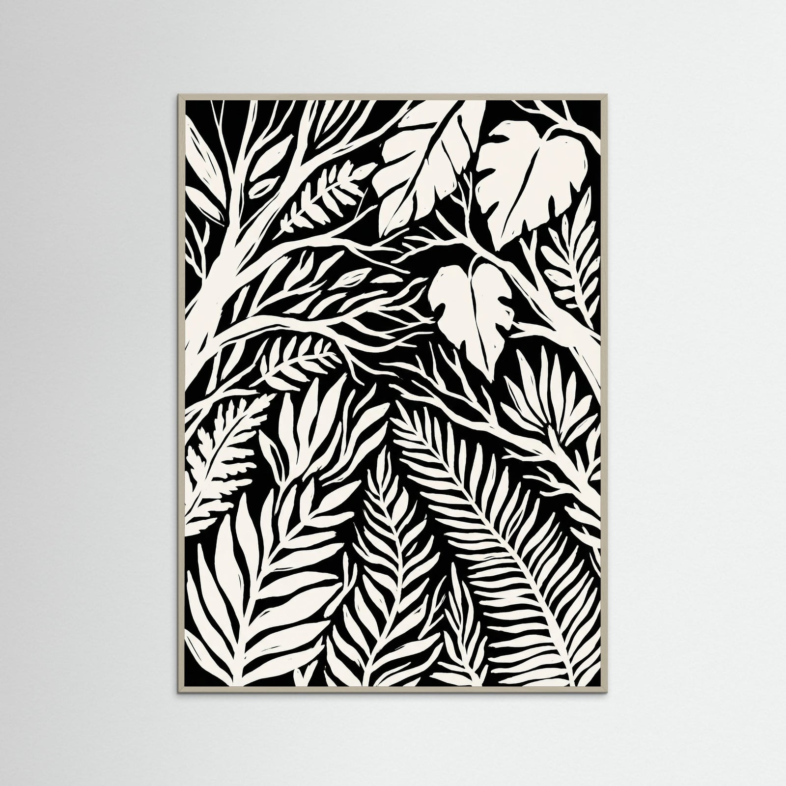 Grey Wood Midnight Bloom Black