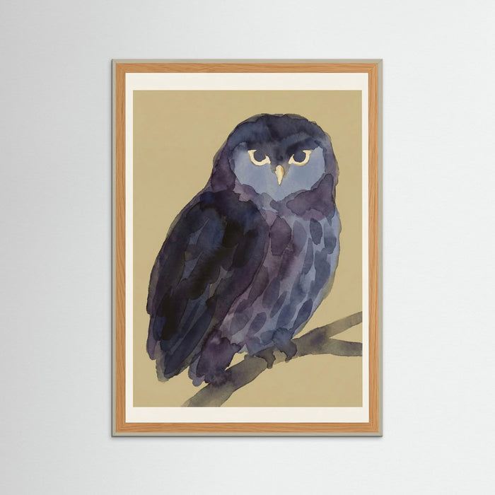 Grey Wood Midnight Feline