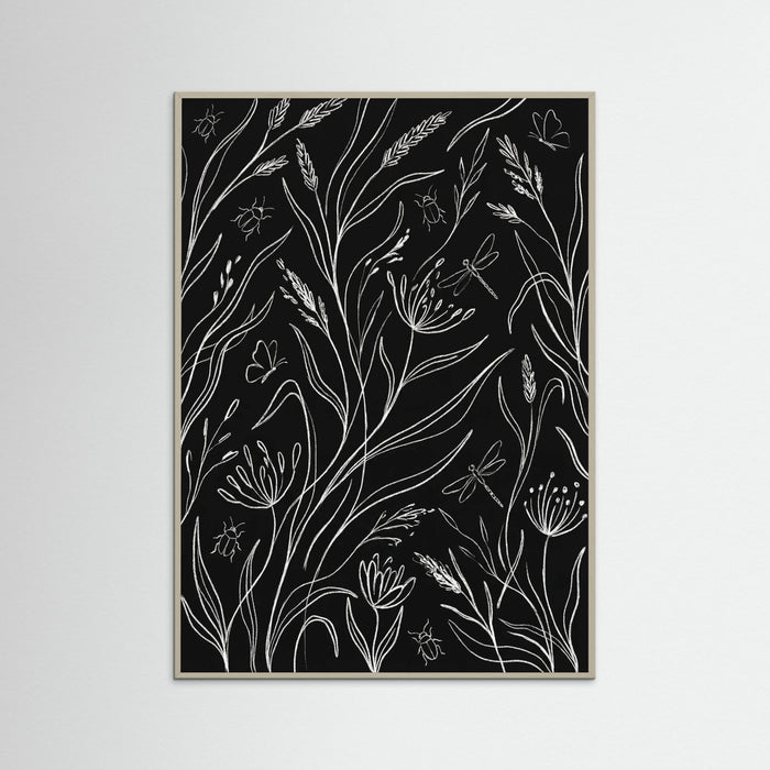 Grey Wood Midnight Garden
