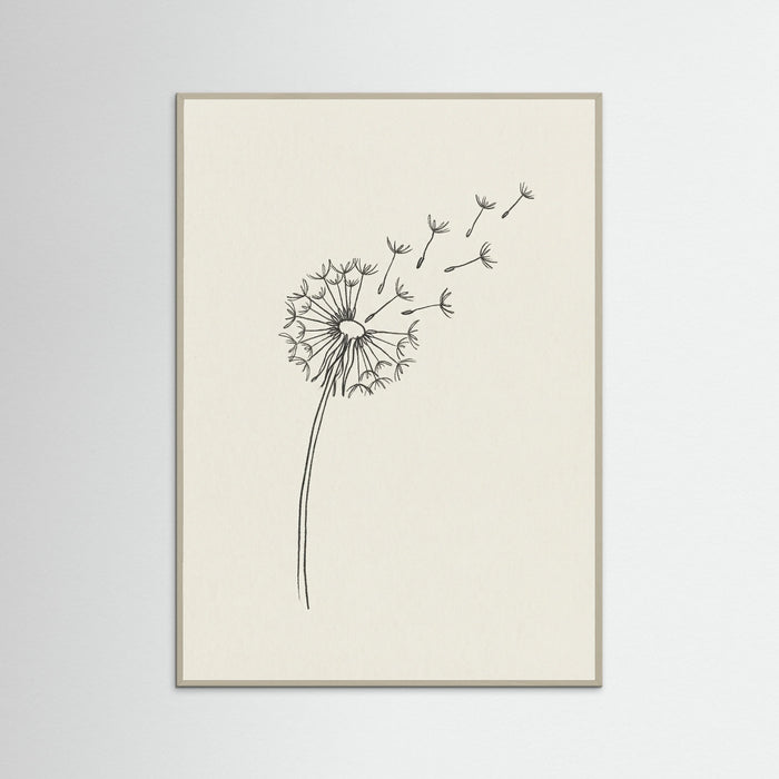 Grey Wood Minimalist Peace Dove