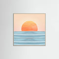 Minimalist Sunset 1 Poster – plakat og kunsttryk