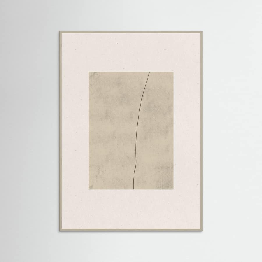 Minimalist Texture Paper No.1 Poster – poster and art print