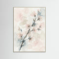 Grey Wood Misty Floral Elegance