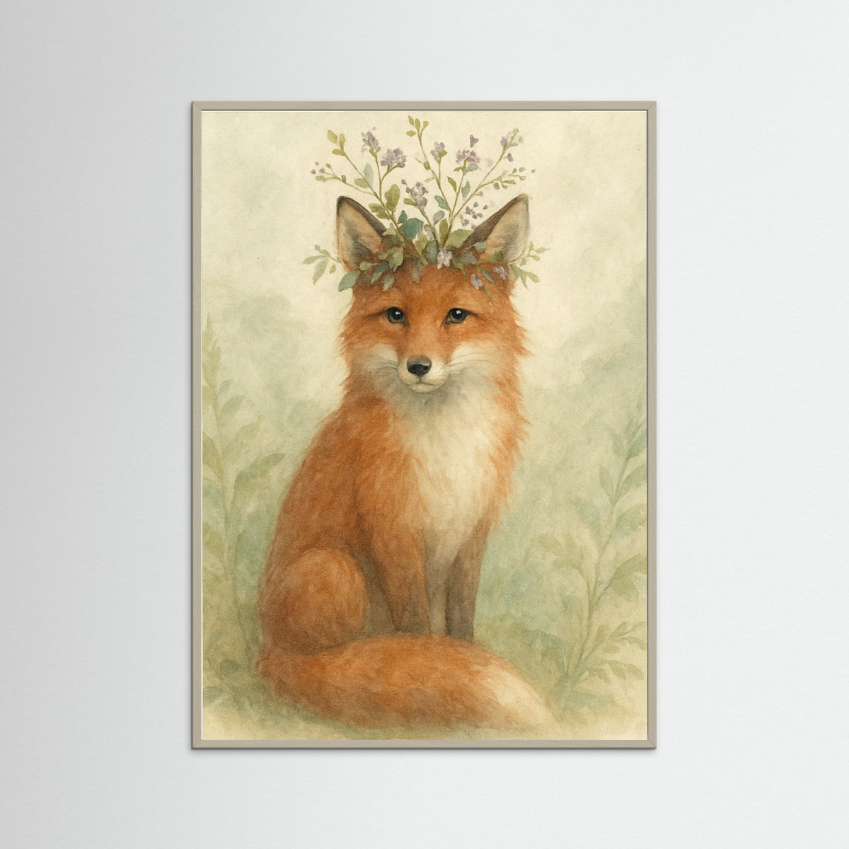 Grey Wood Misty Fox