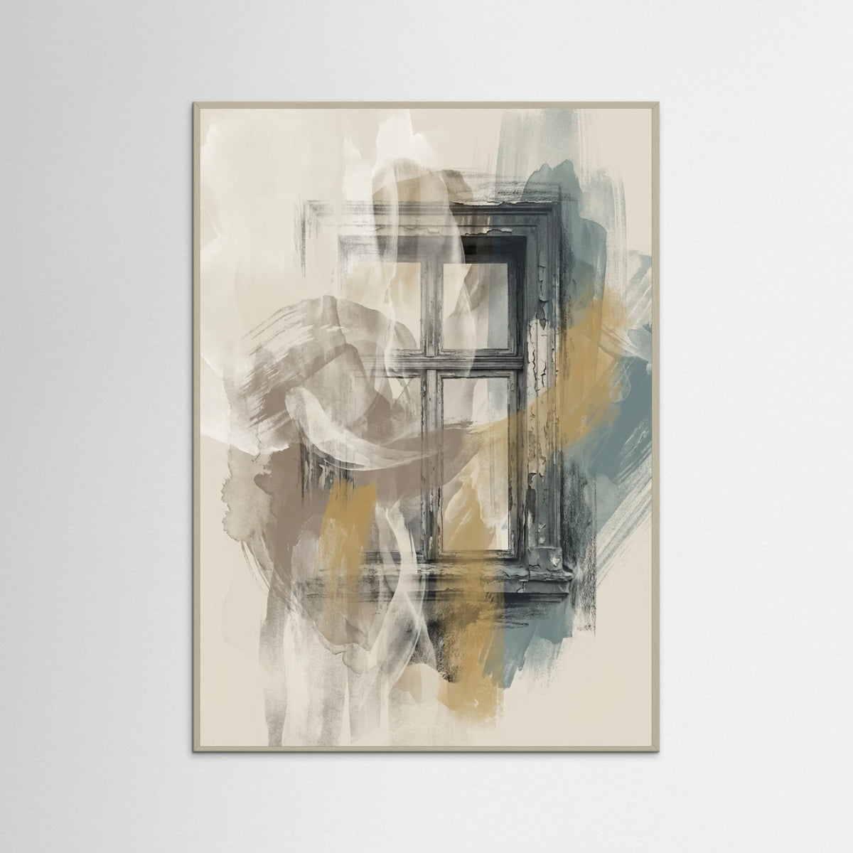 Grey Wood Misty Gaze