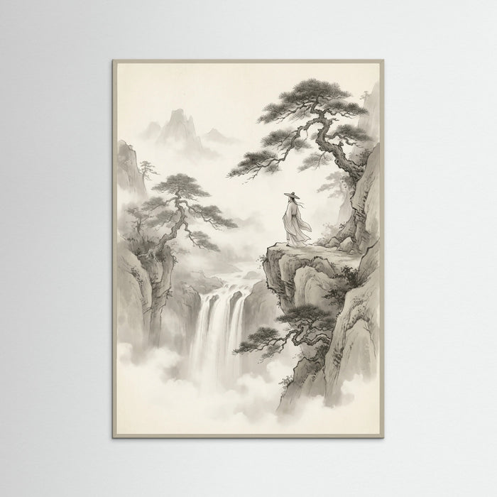 Grey Wood Misty Mountain Journey