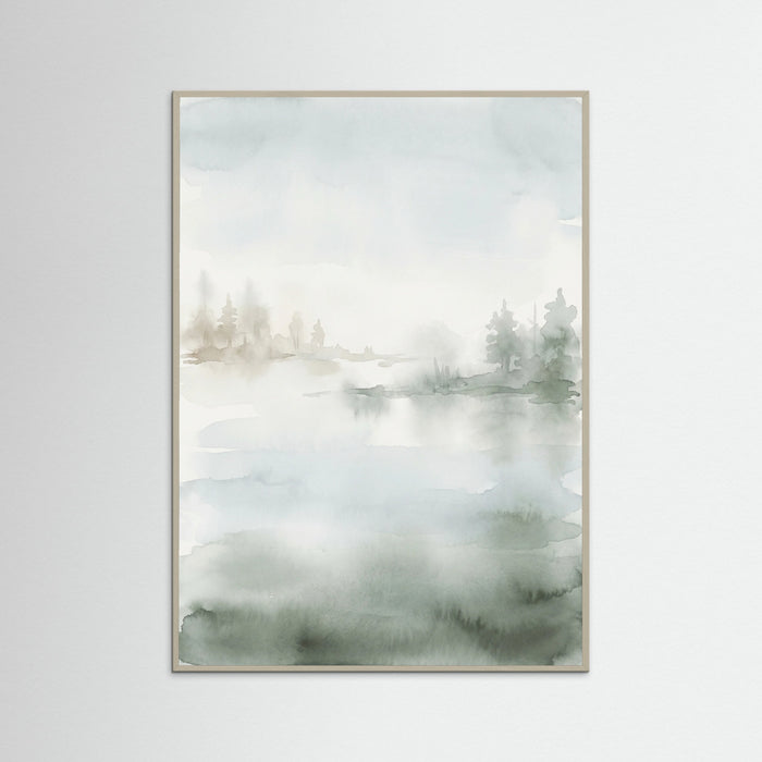 Grey Wood Misty Pine Green