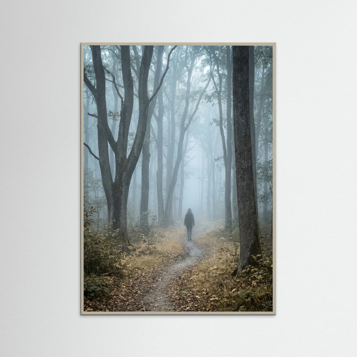 Grey Wood Misty Reeds