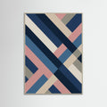 Grey Wood Modern Plaid