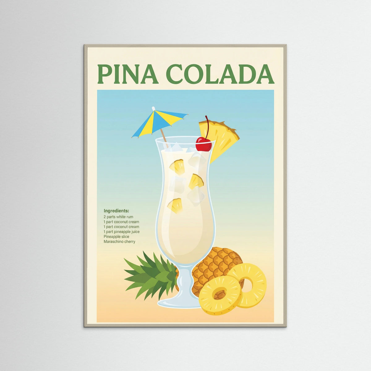 Grey Wood Mojito Recipe Print