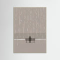 Grey Wood Moments In Rain